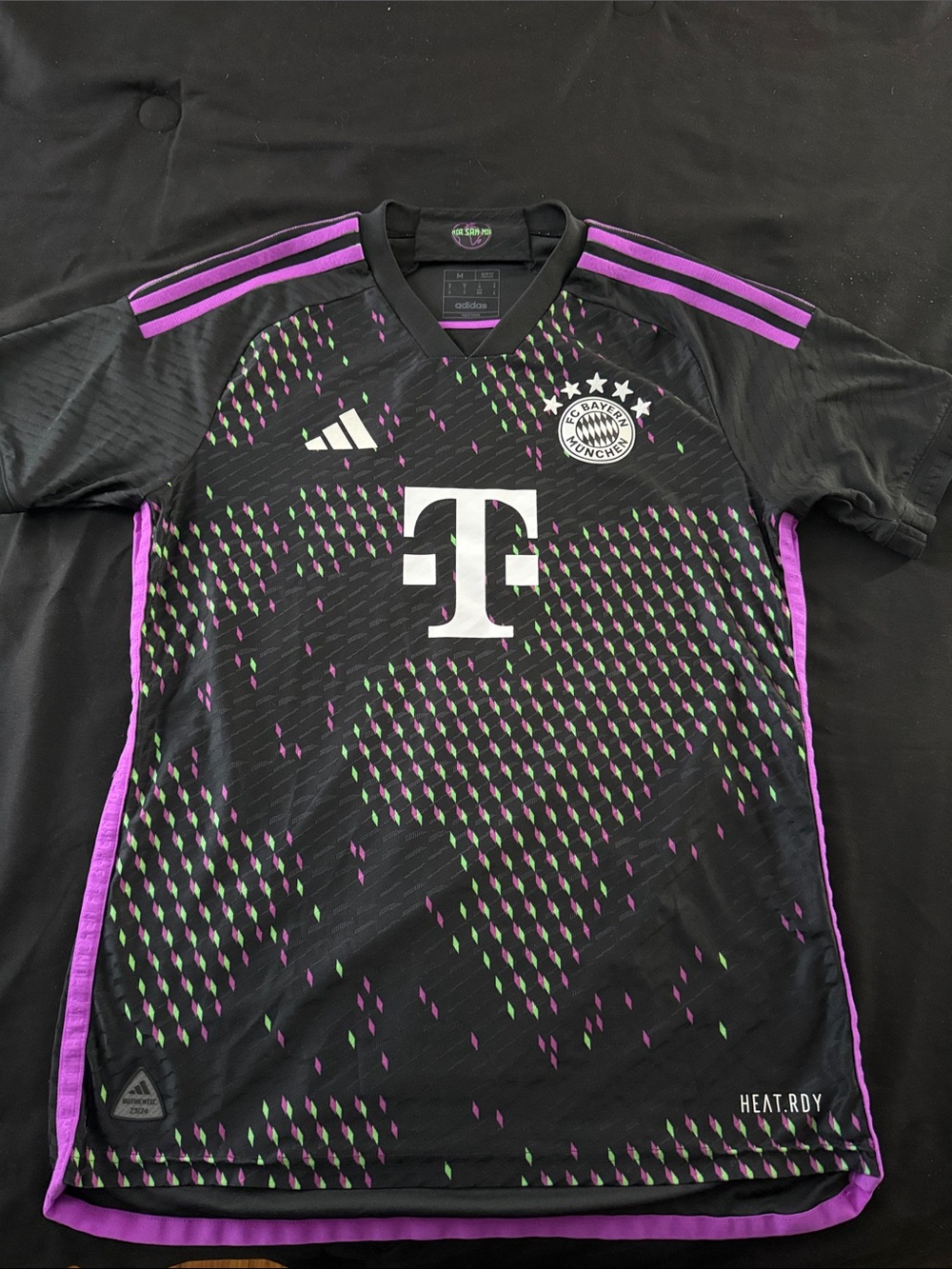 Bayern Munich 2022-23 Adidas Away Heat.Rdy Bundesliga Player Edition Jersey